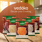 Amazon Brand - Vedaka Unpolished Red Masoor Dal (Whole) | 1 Kg