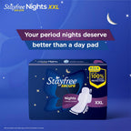 Stayfree Secure Nights XXL Sanitary Pads for Women | 98 Pads Combo Pack| Cottony Soft Cover | Upto 100% leakage protection | Buy XXL at XL price | Absorbs 2x Faster with Wider Back