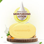 Mamaearth Ubtan Moisturizing Lotion Soap 125g x 8 (Pack of 8) | Removes Tan | Benefits of Lotion in a Soap | Gently Exfoliates & Deeply Cleanses |Nourishes Dry Skin |Non Drying |Grade 1 Soap