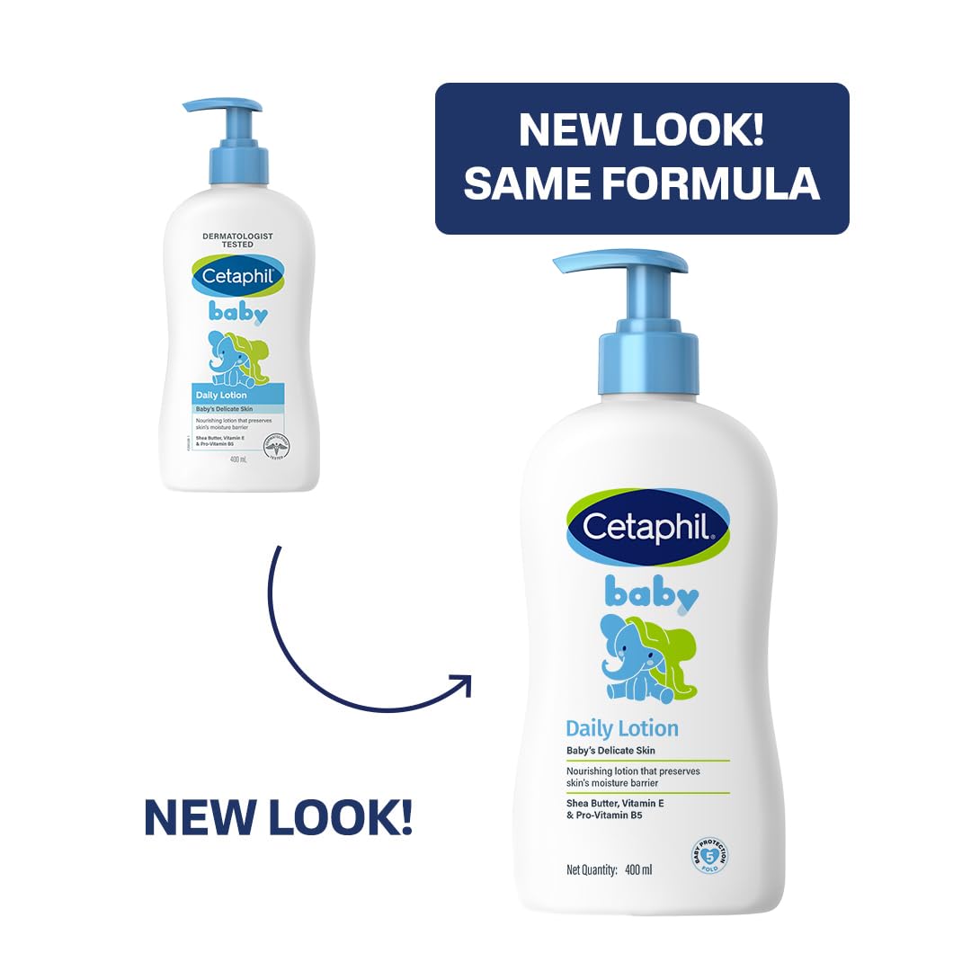 Cetaphil Baby Daily Lotion, Suitable for baby’s delicate skin