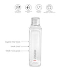 CELLO Venice Exclusive Edition Water Bottles Set of 3 Pcs For Daily Use 1000ml, Transparent | Unbreakable BPA-Free Leakproof Refrigerator Safe Pet Water Bottle For School, Office, Kitchen & Travel