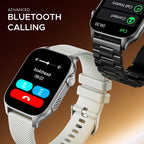 boAt Ultima Ember smartwatch with 1.96” AMOLED Display, AOD, Personalized Fitness Nudges, Functional Crown,100+ Sports Modes, Create Your Own Watchface, smartwatch for man and Woman (Silver Myst)