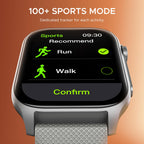 boAt Ultima Ember smartwatch with 1.96” AMOLED Display, AOD, Personalized Fitness Nudges, Functional Crown,100+ Sports Modes, Create Your Own Watchface, smartwatch for man and Woman (Silver Myst)