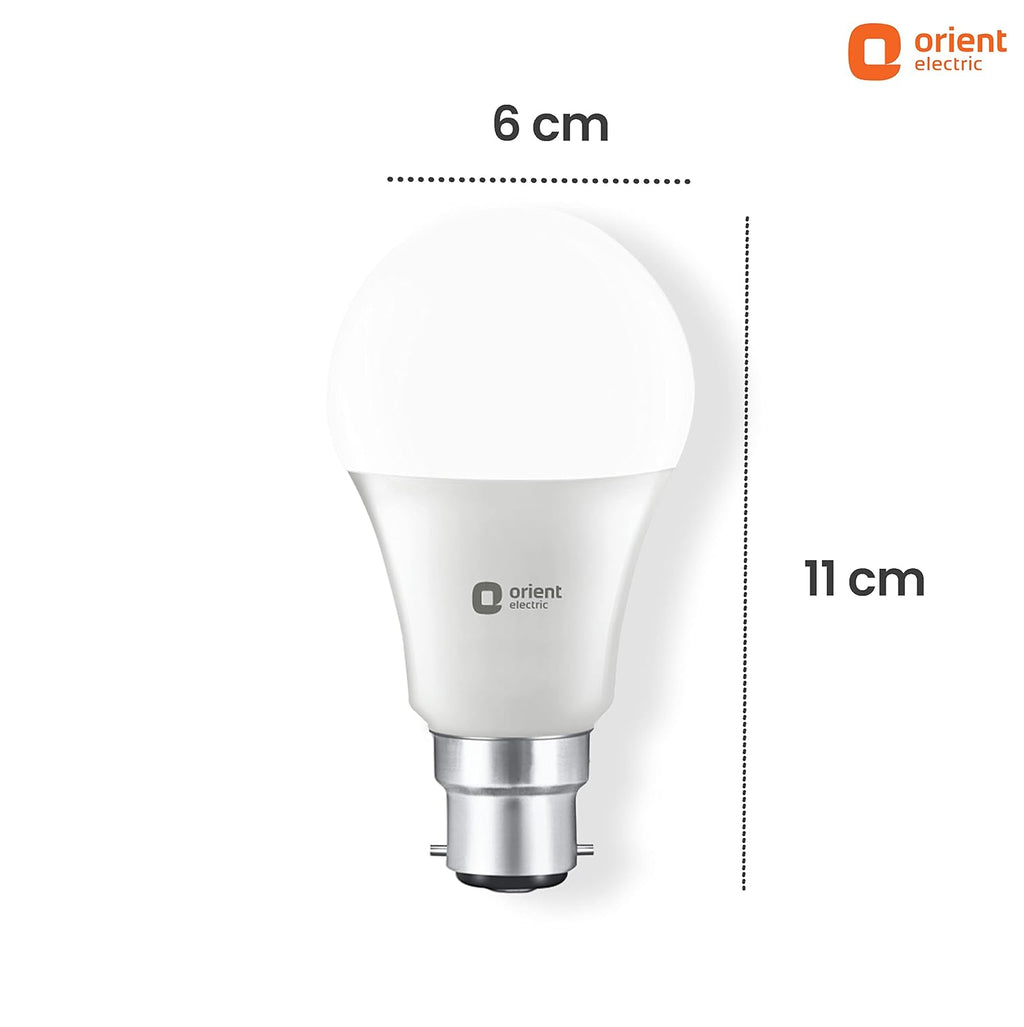 Orient Electric Eternal Shine LED Bulb 7W, Multicolour (Pack of 2)