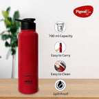 Pigeon 1.5 litre Hot Kettle and Stainless Steel Water Bottle Combo used for boiling Water, Making Tea and Coffee, Instant Noodles, Soup with Auto Shut- off Feature, 1300 W