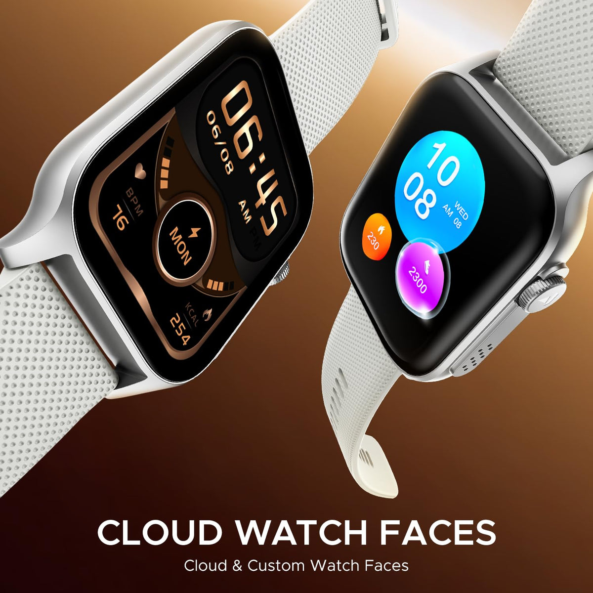 boAt Ultima Ember smartwatch with 1.96” AMOLED Display, AOD, Personalized Fitness Nudges, Functional Crown,100+ Sports Modes, Create Your Own Watchface, smartwatch for man and Woman (Silver Myst)