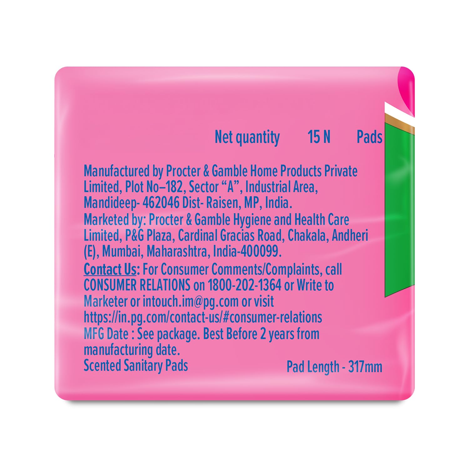Whisper Ultra Skin Love Soft Sanitary Pads for Women, XL+ 15 Pads