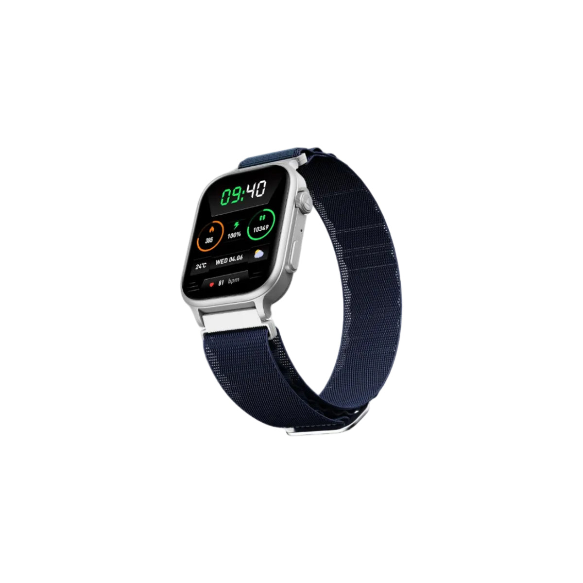 boAt New Launch Storm Infinity Max, 20 Days Maximum Battery, Biggest Battery Capacity Ever! 2.01" (5.1cm) Display, Functional Crown, AI Nudges, BT Calling, Smart Watch for Men & Women (Sports Blue)