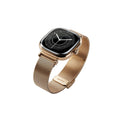 boAt Chrome Ivory Smart Watch for Women, co-Designed with GIVA, 1.7" AMOLED Display, 1000 nits Brightness, Premium Metallic Build, Female Wellness Tracker smartwatch for Women (Rose Gold)
