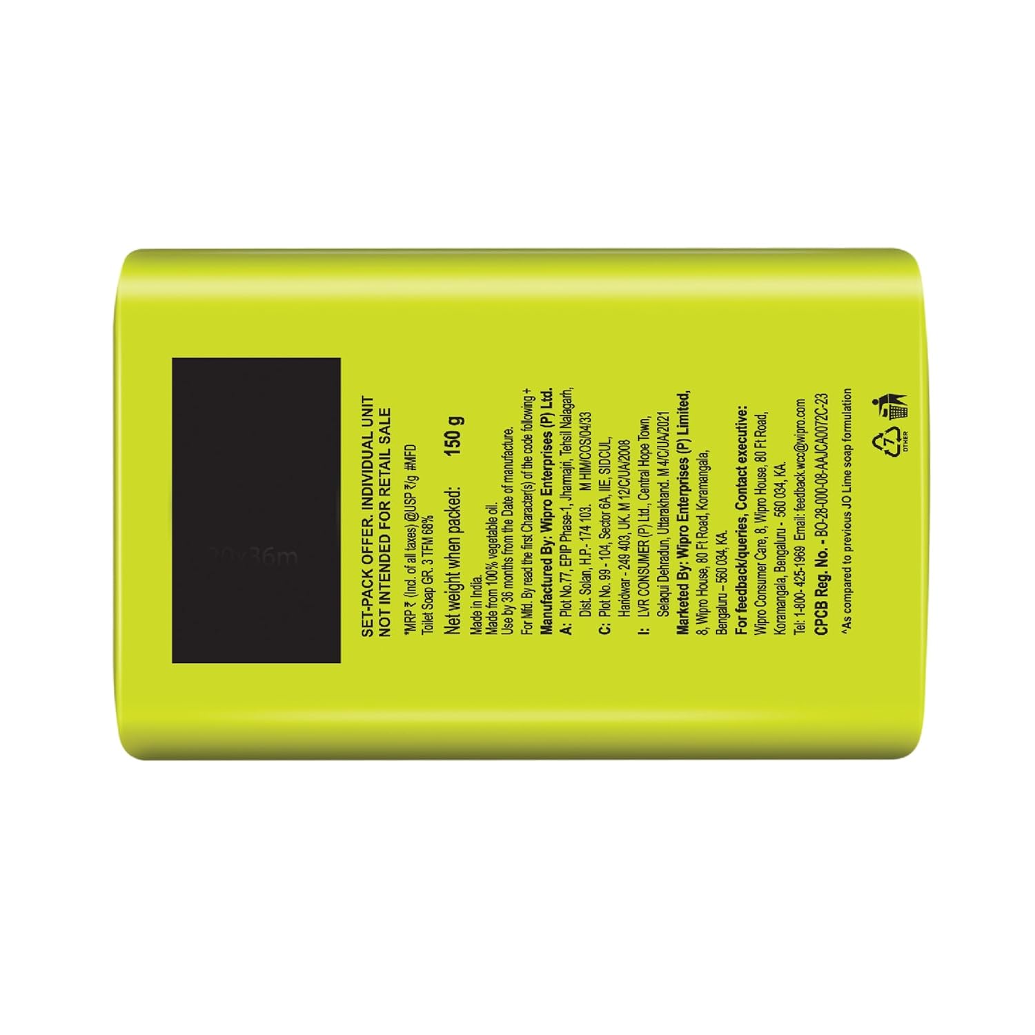 JO Lime Fresh Soap (Pack of 8)
