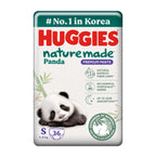 Huggies Naturemade Premium Ultra-thin Bamboo diapers Small 36pc,12hr lock