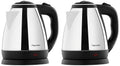 Butterfly EKN 1.5 Litre Stainless Steel Electric Kettle | 1500 W | 360 Swivel Power Base | Auto Shut Off | For Hot Water, Tea, Coffee, Noodles | Dry Boil Protection | (Pack of 2)