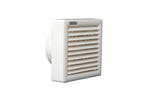 Usha Crisp Air Premia BV 150 mm (6‑Inch) Exhaust Fan for Bathroom| 100% Copper Motor | Automatic Front Shutter | Low‑Noise | Rust‑Proof Body & Blades | White