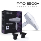 Ikonic Hair Dryer- Pro 2500+ White - 2500 Watts