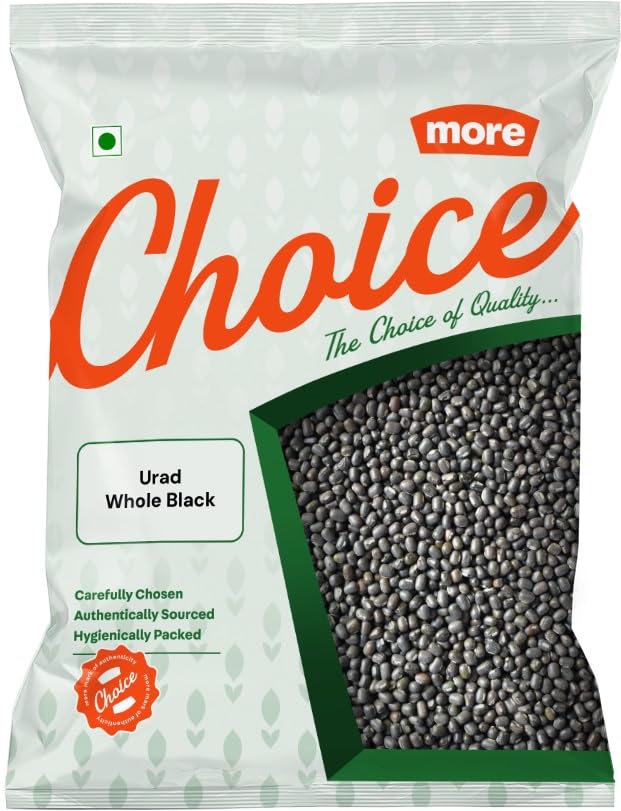 More Choice Urad Whole Black 1 kg