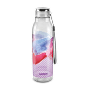 MILTON Helix 1000 Water Bottle, 1 Litre, Reusable Plastic Fridge Bottle, BPA Free and Leak Proof Bottles for Travel, Work, Pack of 1, Purple