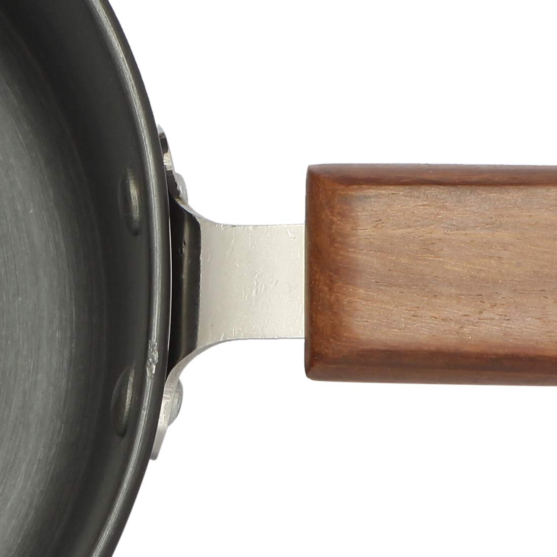 Wonderchef Ebony Hard Anodized Nonstick Sauce Pan | 16cm Non Stick Sauce Pan | 2L | 3.25 mm | Black and Brown