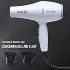 Ikonic Hair Dryer- Pro 2500+ White - 2500 Watts