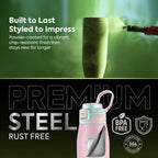 Stainless Steel Water Bottle Atlas Baby Pink 740ml