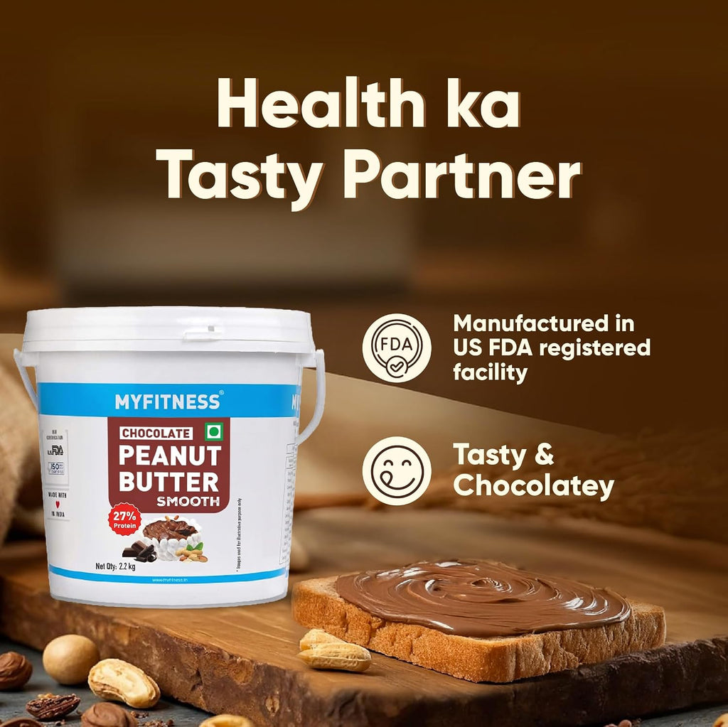 MYFITNESS Peanut Butter Chocolate Flavour, Smooth 2.2kg
