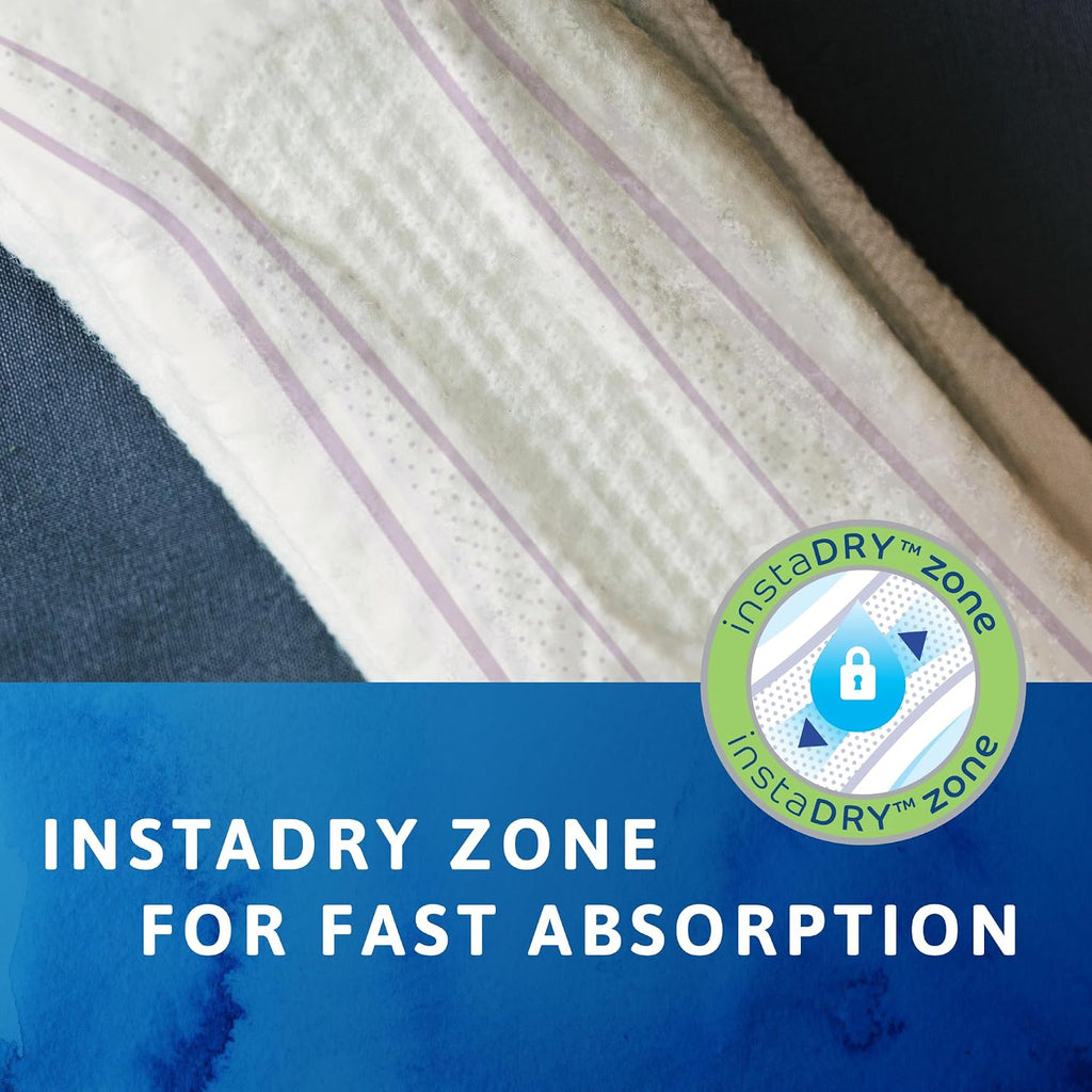 TENA Lady Maxi Bladder Control Pads for Heavy, Unexpected Urine Leaks | 18 Pcs | Postpartum or Post-surgery Pad | 37.7 Cm Long | Incontinence Pads | World's Leading Incontinence Brand