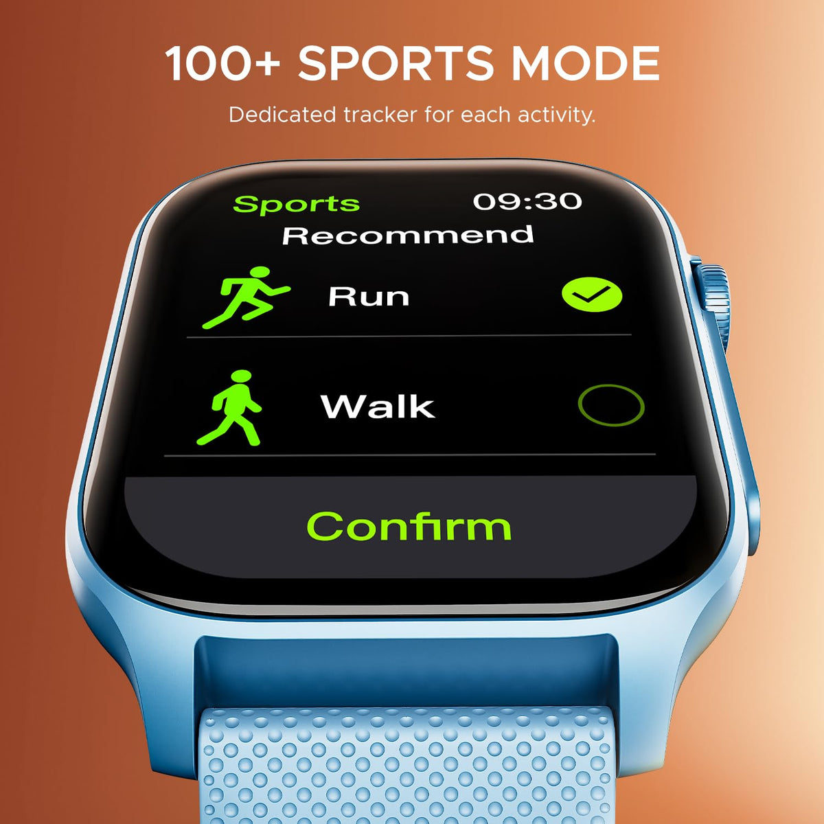boAt Ultima Ember smartwatch with 1.96” AMOLED Display, AOD, Personalized Fitness Nudges, Functional Crown,100+ Sports Modes, Create Your Own Watchface, smartwatch for man and Woman (Mist Blue)