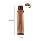 CELLO Venice Exclusive Edition Water Bottles Set of 3, 1000ml Each Brown | Unbreakable, Food Grade, Air Tight, Leakproof Bottle Set | Reusable Set of Fridge Pet Water Bottles For Home, Office, Gifting