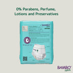 Bambo Nature Premium Baby Pants Diapers for Kids XL Size (11-17 Kgs), Super Absorbent, Breathable, Extra Soft, Dermatologically Tested, Hypoallergenic Toddler Nappies With Wetness Indicator, 19 Count