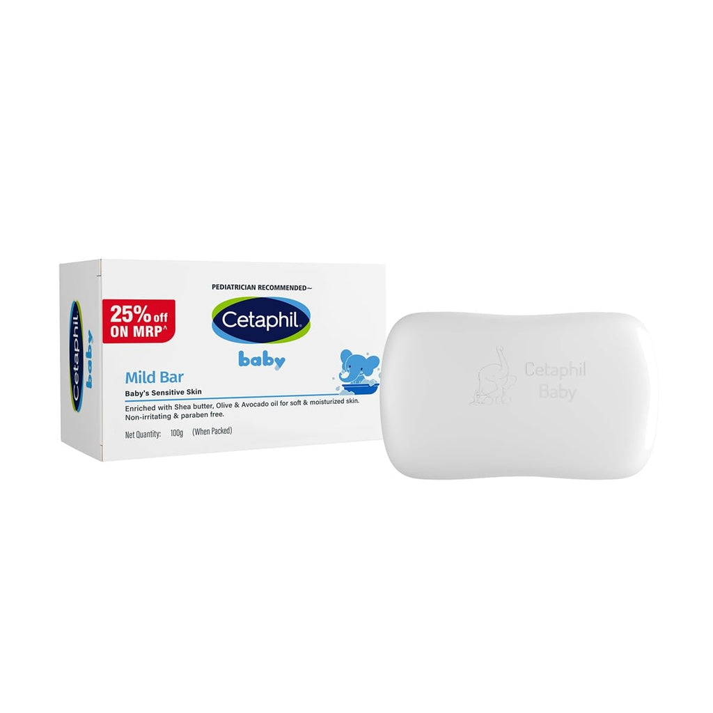 Cetaphil Baby Mild Cleansing Bar for Newborns &amp; Babies 100 gm