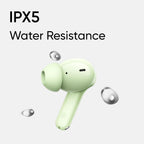 realme Buds T110 True Wireless in Ear Earbuds with 10mm Dynamic Bass Boost Driver, 38 Hours Playback, AI ENC, 88ms Low Latency & IPX5 Water Resistant (Country Green)