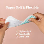 Anandi Panty Liners For Women | Daily Use Liners 190mm - 80 Pieces | Biodegradable Compostable Organic Liner | Certified 100% Organic Cotton Top Sheet