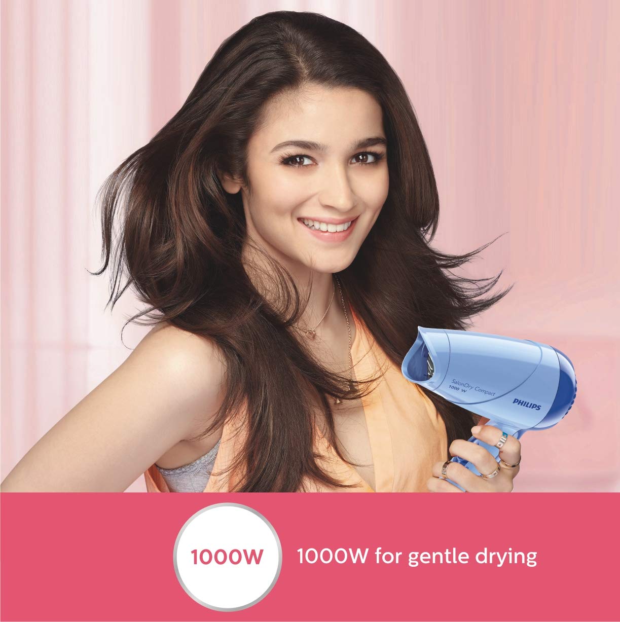 PHILIPS Hp8100/46 Hair Dryer (Purple) Hp8100/60 Hair Dryer (Blue),1000 Watt