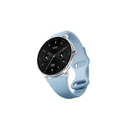 boAt Chrome Iris Fashion Smart Watch for Women - Elegant Ultra-Sleek Dial, Light-Weight Metal Body, 1.32" AMOLED Display, 1000 Nits, AOD, Female Wellness Tracking Watch for Woman (Frosted Sky)