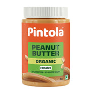 PINTOLA Organic Peanut Butter (Creamy) (1kg)