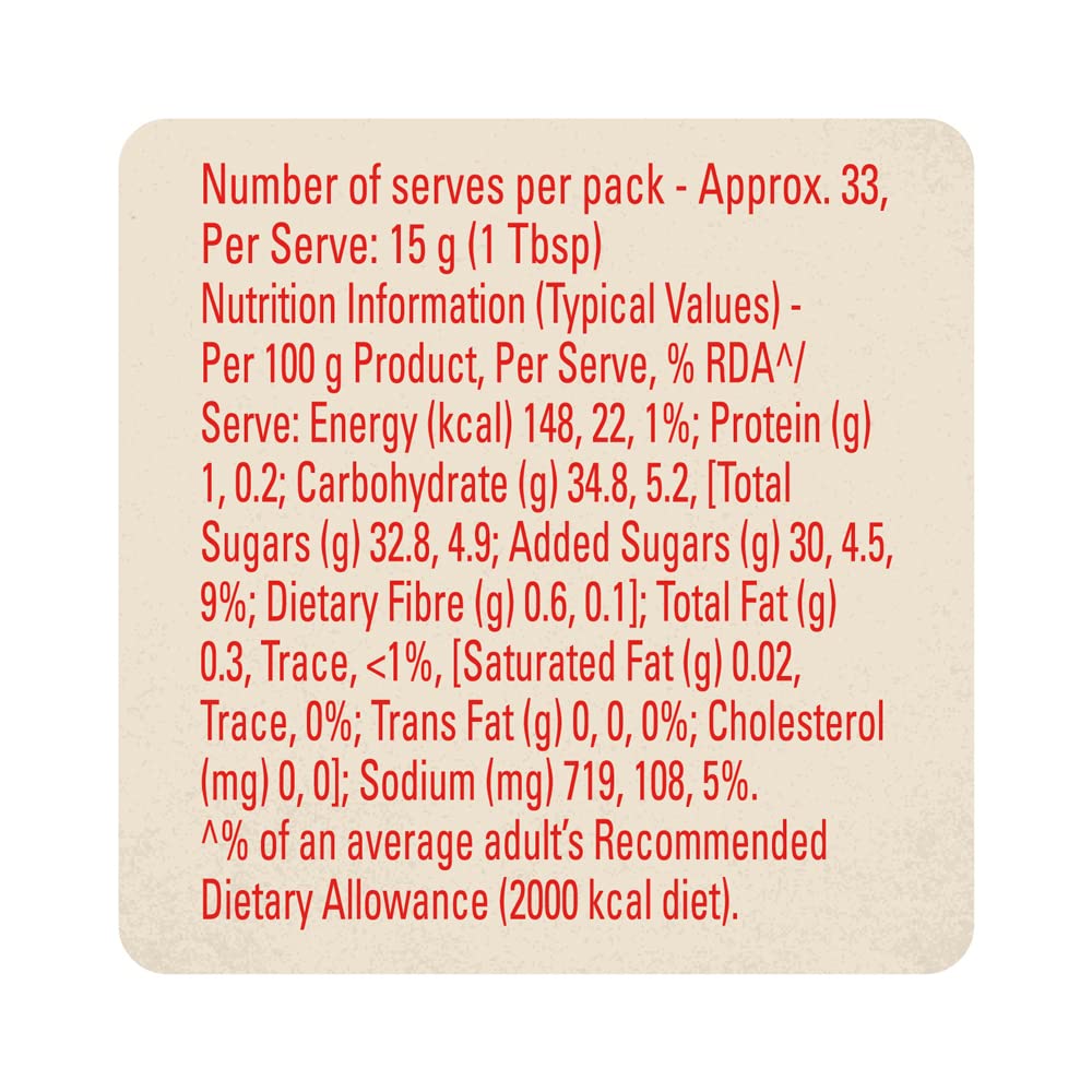 Kissan Chilli Tomato Sauce Bottle 500 g