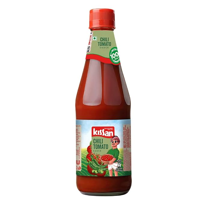 Kissan Chilli Tomato Sauce Bottle 500 g