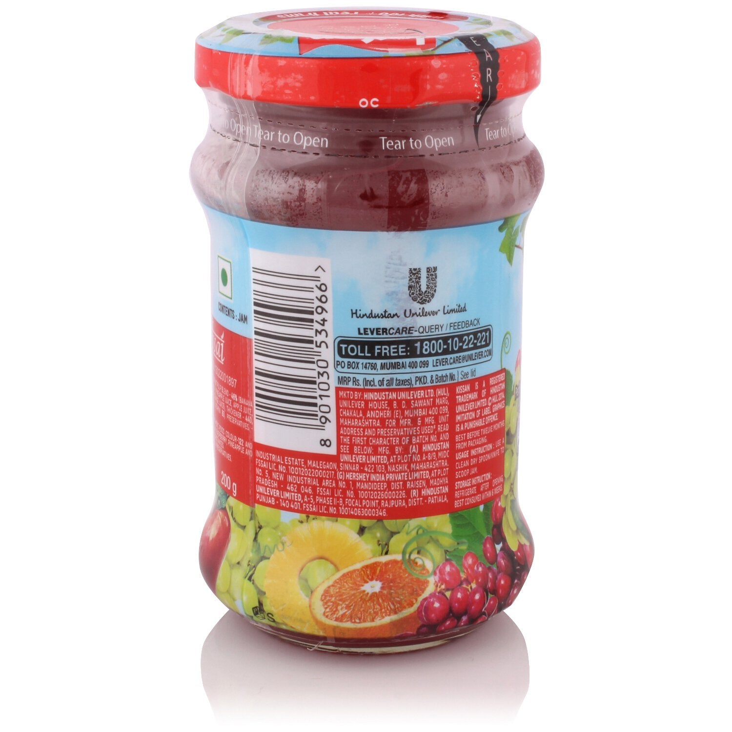 Kissan Jam - Mixed Fruit, 200g