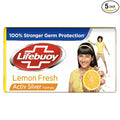 Lifebuoy Lemon Fresh 100% Stronger Germ Protection Soap Bar|| 4 x 125 g