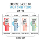 LAKME Blush &amp; Glow, Blueberry + Peptide Gentle Jelly Facewash,