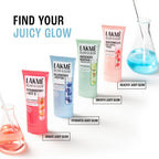 LAKME Blush &amp; Glow, Blueberry + Peptide Gentle Jelly Facewash,