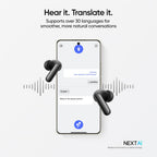 realme Buds Air 8 Pro TWS Earbuds with 11mm+6mm Dual DAC Drivers| 55dB ANC| 6-Mic VPU| 3D Spatial Audio |50H Playtime| IP55 Rating (Master Black)