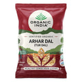 ORGANIC INDIA Organic Arhar Dal (Tur Dal) 500 grams (Pack of 1)
