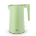 wipro ABS Elato BK211 Cool Touch Double Layer Electric Kettle, 1.7 Litres, Anti-Rust Shield, Super Fast Heating, 3X Protection-Overheating, Dry Boil & Auto Shut-Off,1200 Watts, 2 Years Warranty, Green