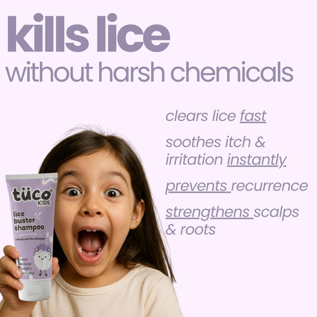 Tuco® Kids Natural Lice Buster Shampoo, 40ml