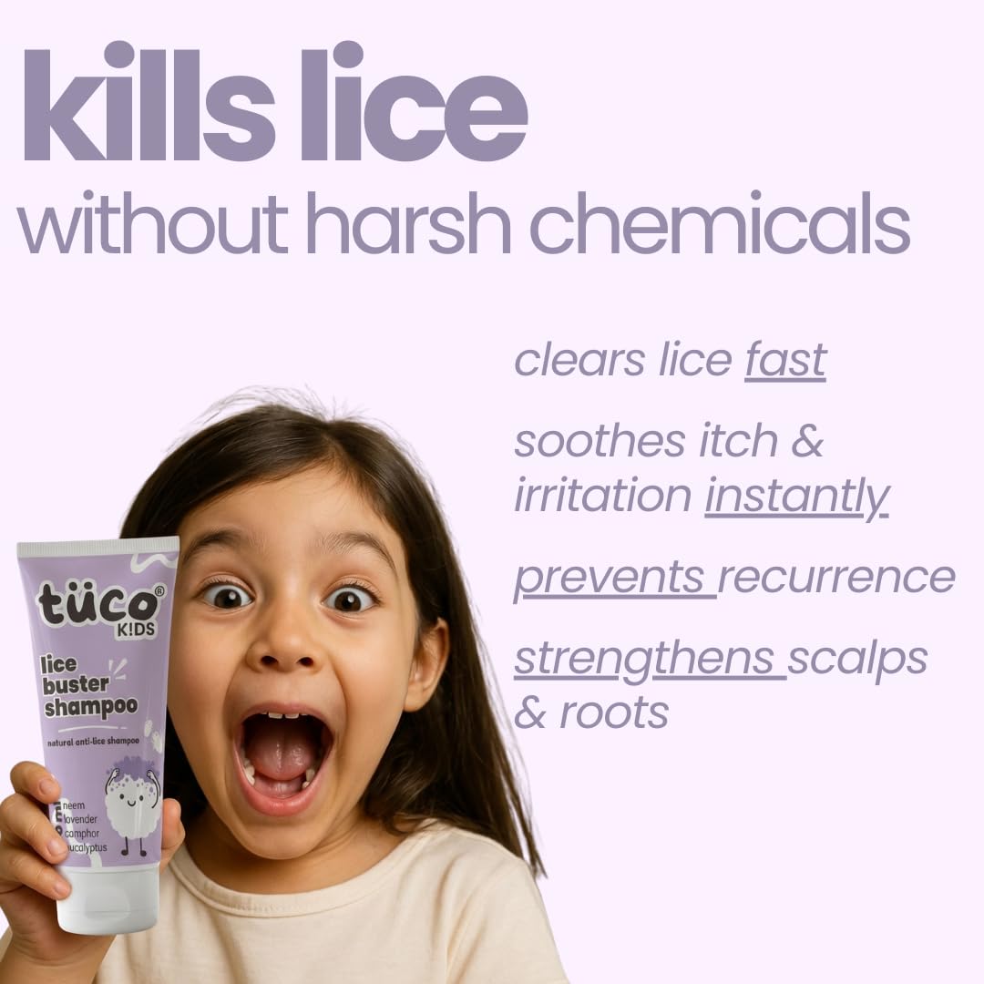 Tuco® Kids Natural Lice Buster Shampoo, 40ml