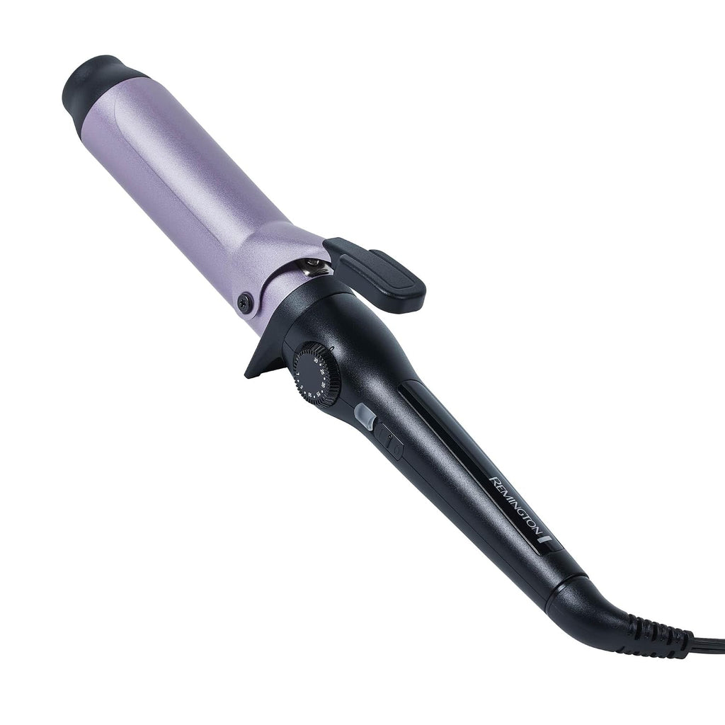 Remington 1.25" Anti-static Curling Iron with Titanium Protection, Fast Heating, Ceramic Barrel for Big and Bulky Waves and Added Body, Auto Shut-Off