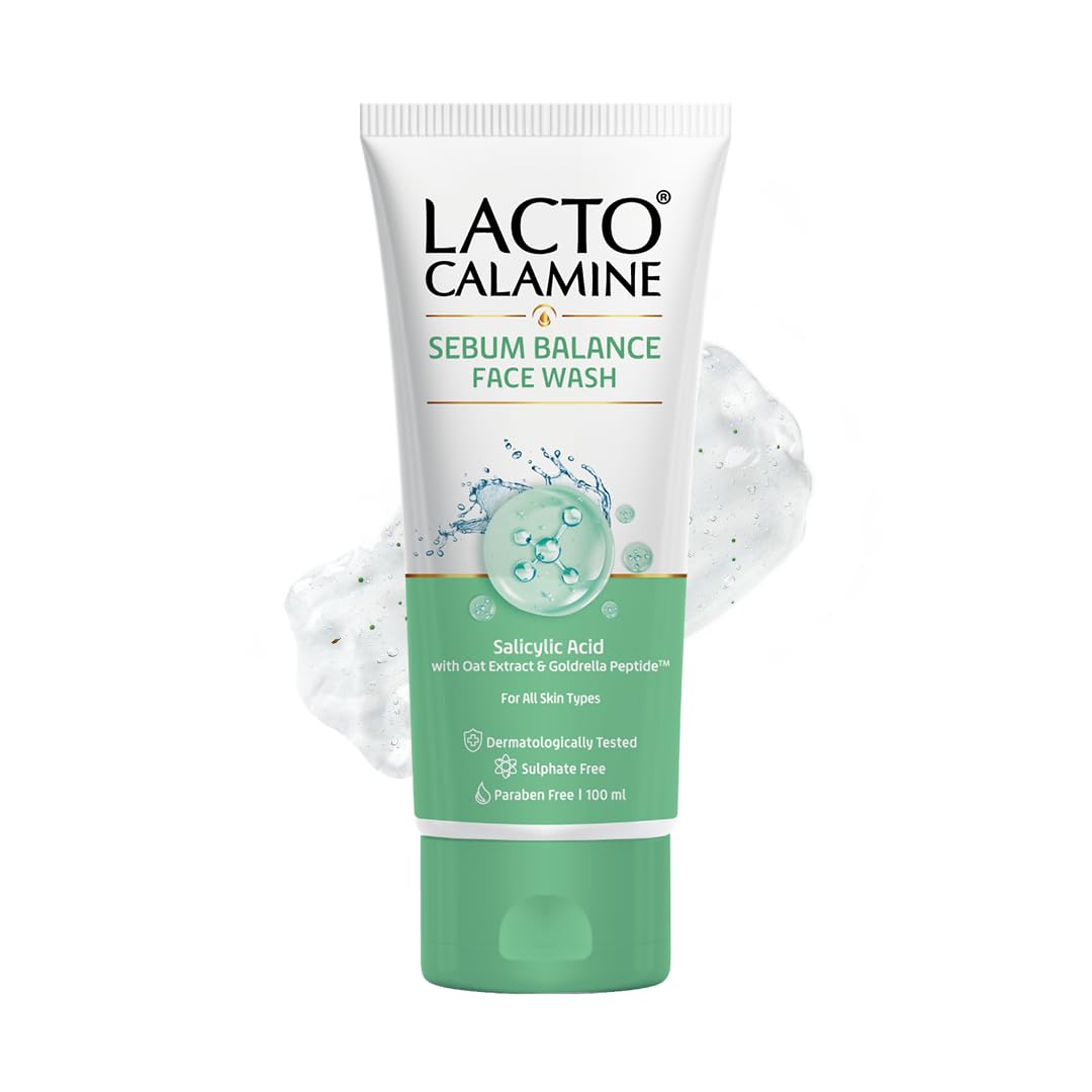 Lacto Calamine Sebum Balance Face Wash