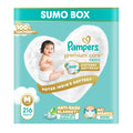 Pampers Premium Care Pant Style Baby Diapers M 216 Count | No Marks Design | Voted India’s #1 Softest Diaper | All in 1 diaper with 360 Cottony Softness