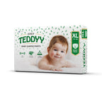 TEDDYY Easy Baby XL Size Diaper Pant Style | 34 Count (Extra Large) | 12–17 kg (Pack of 1) | Long Protection Hours | Anti-Bacterial | Airy Breathable Fit | Rapid Soaker Channels with Wetness Indicator