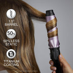 Remington 1.25" Anti-static Curling Iron with Titanium Protection, Fast Heating, Ceramic Barrel for Big and Bulky Waves and Added Body, Auto Shut-Off